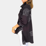 Elizah - Stijlvol Zomers Damesshirt met Letterprint – Licht en Comfortabel Shirt voor Casual Zomerlooks en Trendy Combinaties.