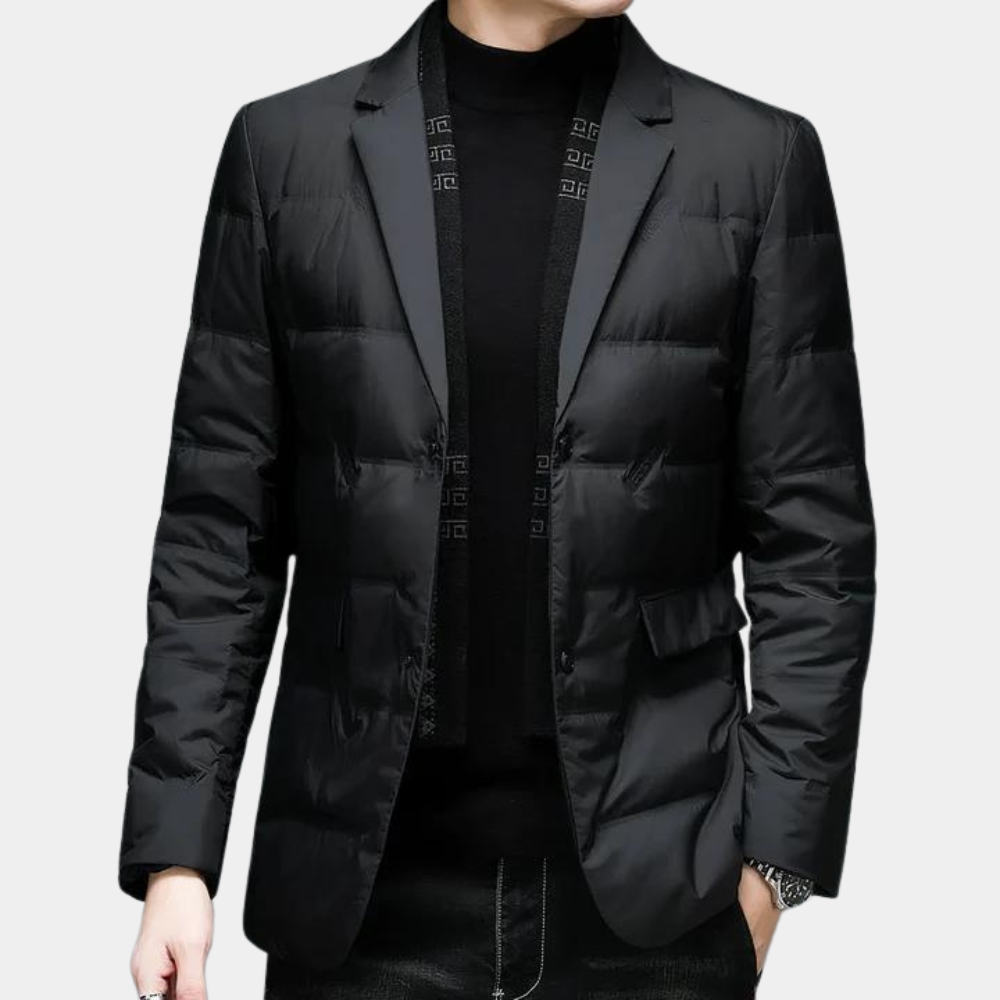 Emman - Stijlvolle en comfortabele blazerjas voor heren – elegante blazer met moderne pasvorm, ideaal voor zowel zakelijke als casual gelegenheden.