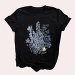 Mirielle - Zomers Dames T-shirt met Decoratieve Print – Comfortabel en Stijlvol Shirt voor Casual Looks en Zonnige Dagen.
