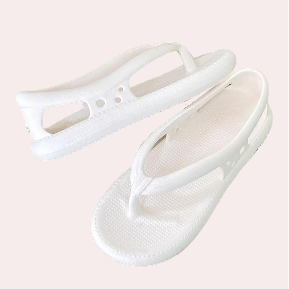 Hibote zomerse casual antislippantoffels voor koppels van lichtgewicht, flexibel materiaal met comfortabel voetbed en gripvaste zool.