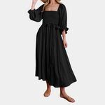 Alycia chique zomerjurk voor dames van lichte, ademende stof met elegante pasvorm, perfect voor lente en zomer.