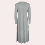 ABEBA casual lange zomerjurk van zachte, ademende stof met relaxte pasvorm en comfortabel, luchtig design.