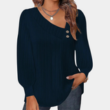 Lorena chique damesblouse – Elegante en stijlvolle blouse met verfijnde details, perfect voor zowel zakelijke als casual gelegenheden. Gemaakt van hoogwaardige stof voor een comfortabele en luxe uitstraling.








