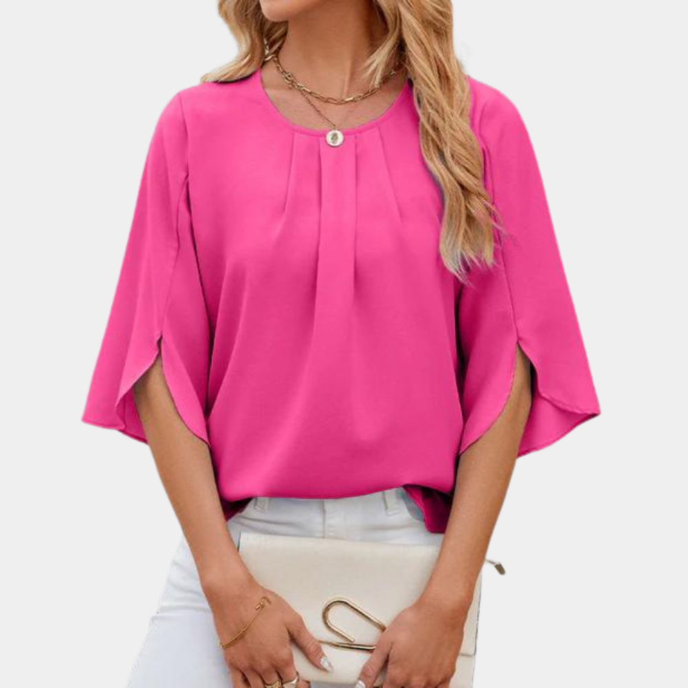 Anneliese - Elegante Zomerse Damestop – Luchtige en Stijlvolle Top voor Warme Dagen en Chique Zomerse Outfits.