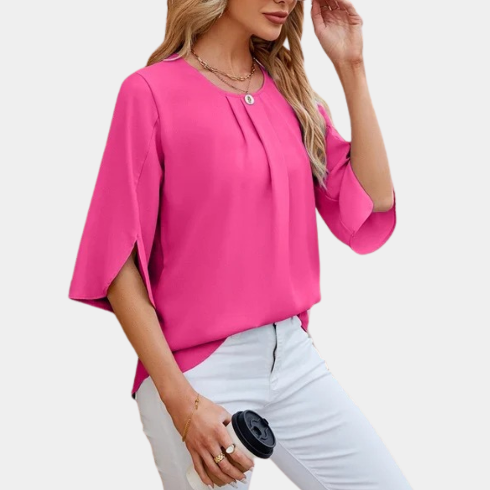 Anneliese - Elegante Zomerse Damestop – Luchtige en Stijlvolle Top voor Warme Dagen en Chique Zomerse Outfits.