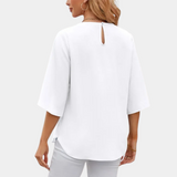 Anneliese - Elegante Zomerse Damestop – Luchtige en Stijlvolle Top voor Warme Dagen en Chique Zomerse Outfits.