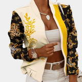 Ella – Stijlvolle zomerjas voor vrouwen – Lichte en elegante jas, ideaal voor de overgangsperiode, biedt een verfijnde uitstraling en comfort voor elke zomerse gelegenheid. Perfect te combineren met je casual of geklede outfits.