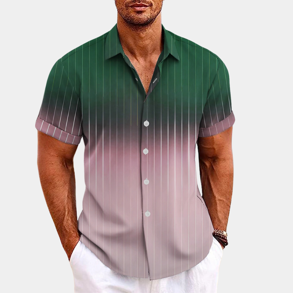 Alex – Stijlvol en ademend herenoverhemd van hoogwaardige stof, ideaal voor zowel zakelijke als casual gelegenheden. Combineert elegantie met draagcomfort dankzij de luchtige en kreukvrije afwerking. Perfect voor elke moderne man.