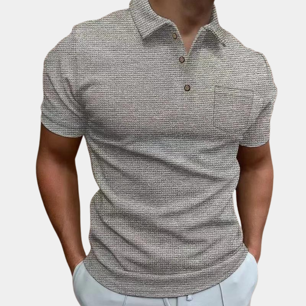 Ademend poloshirt voor heren – Stijlvol en comfortabel poloshirt met ademende stof, ideaal voor casual uitjes, sportieve activiteiten of warme dagen. Het zorgt voor een frisse, luchtige ervaring, terwijl het de klassieke look van een poloshirt behoudt.








