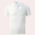 Ademend poloshirt voor heren – Stijlvol en comfortabel poloshirt met ademende stof, ideaal voor casual uitjes, sportieve activiteiten of warme dagen. Het zorgt voor een frisse, luchtige ervaring, terwijl het de klassieke look van een poloshirt behoudt.








