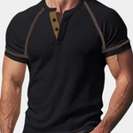 Ademend heren t-shirt met korte mouwen – Lichtgewicht en comfortabel t-shirt voor heren, ontworpen om luchtcirculatie te bevorderen en te zorgen voor een koele, droge ervaring tijdens warme dagen of sportieve activiteiten. Perfect voor casual en actieve gelegenheden.