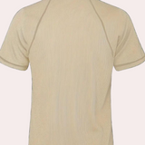 Ademend heren t-shirt met korte mouwen – Lichtgewicht en comfortabel t-shirt voor heren, ontworpen om luchtcirculatie te bevorderen en te zorgen voor een koele, droge ervaring tijdens warme dagen of sportieve activiteiten. Perfect voor casual en actieve gelegenheden.