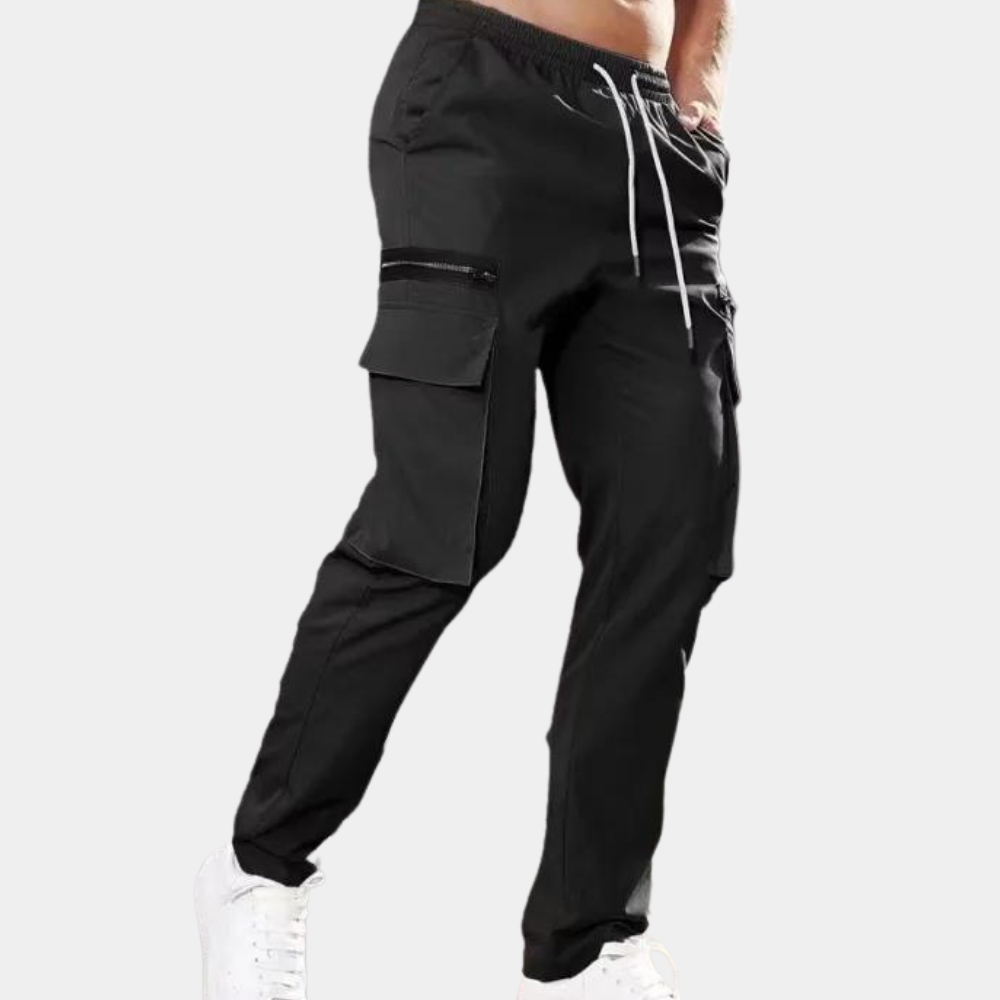 Trendy heren cargobroek – moderne pasvorm met functionele zakken en duurzame stof voor een stoere, casual look