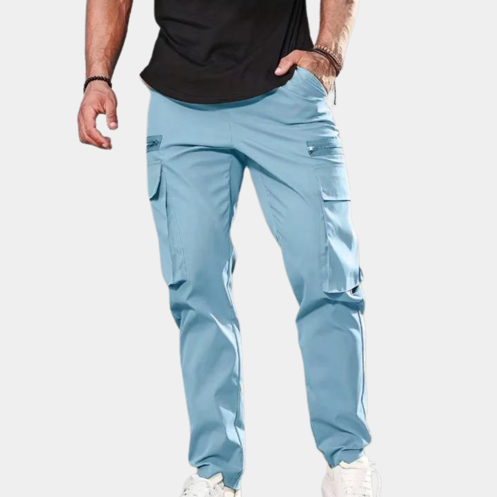 Trendy heren cargobroek – moderne pasvorm met functionele zakken en duurzame stof voor een stoere, casual look