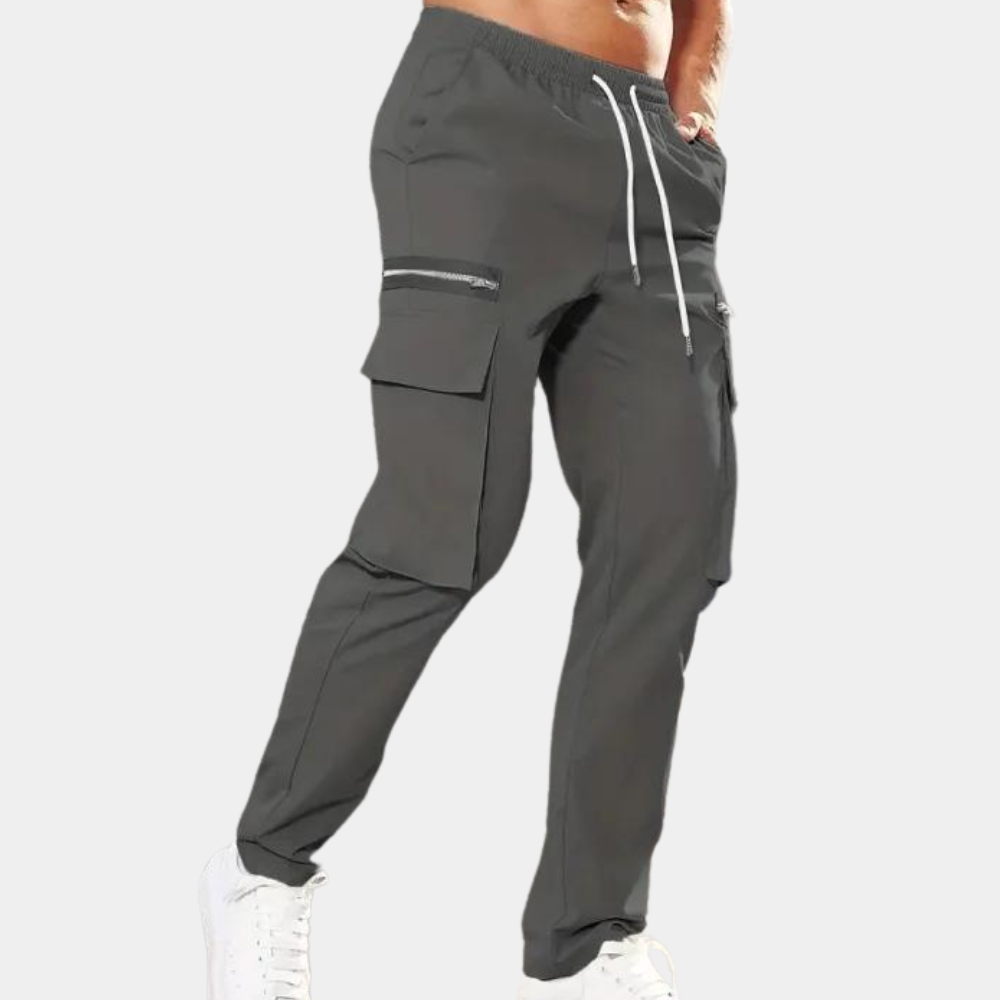 Trendy heren cargobroek – moderne pasvorm met functionele zakken en duurzame stof voor een stoere, casual look