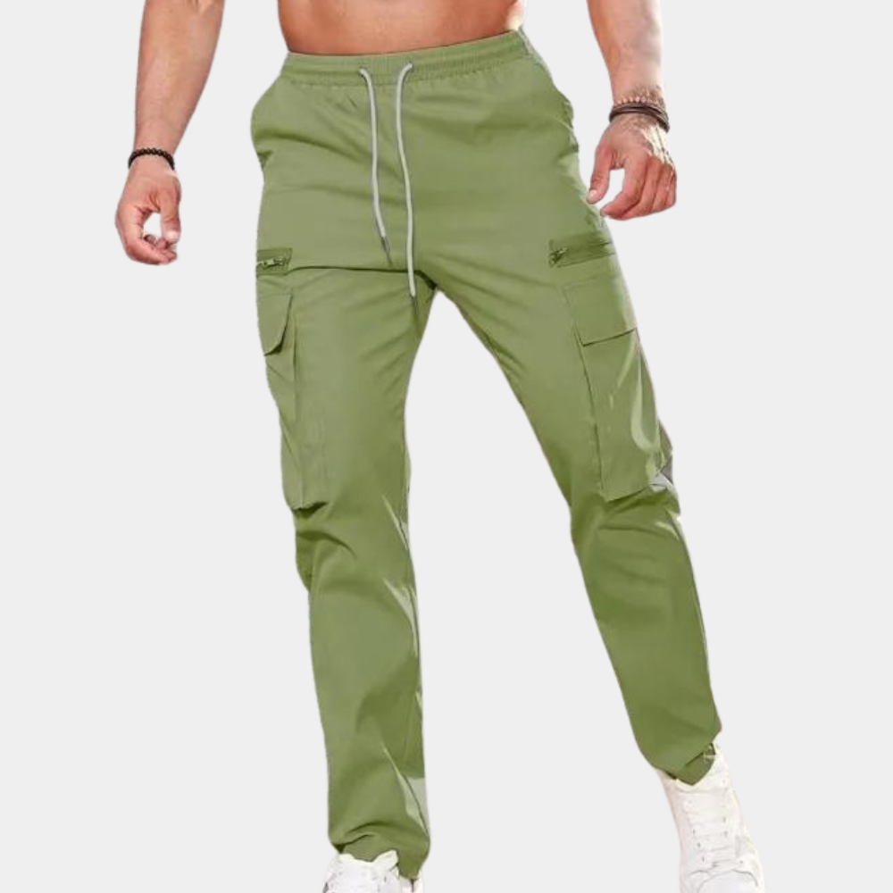Trendy heren cargobroek – moderne pasvorm met functionele zakken en duurzame stof voor een stoere, casual look