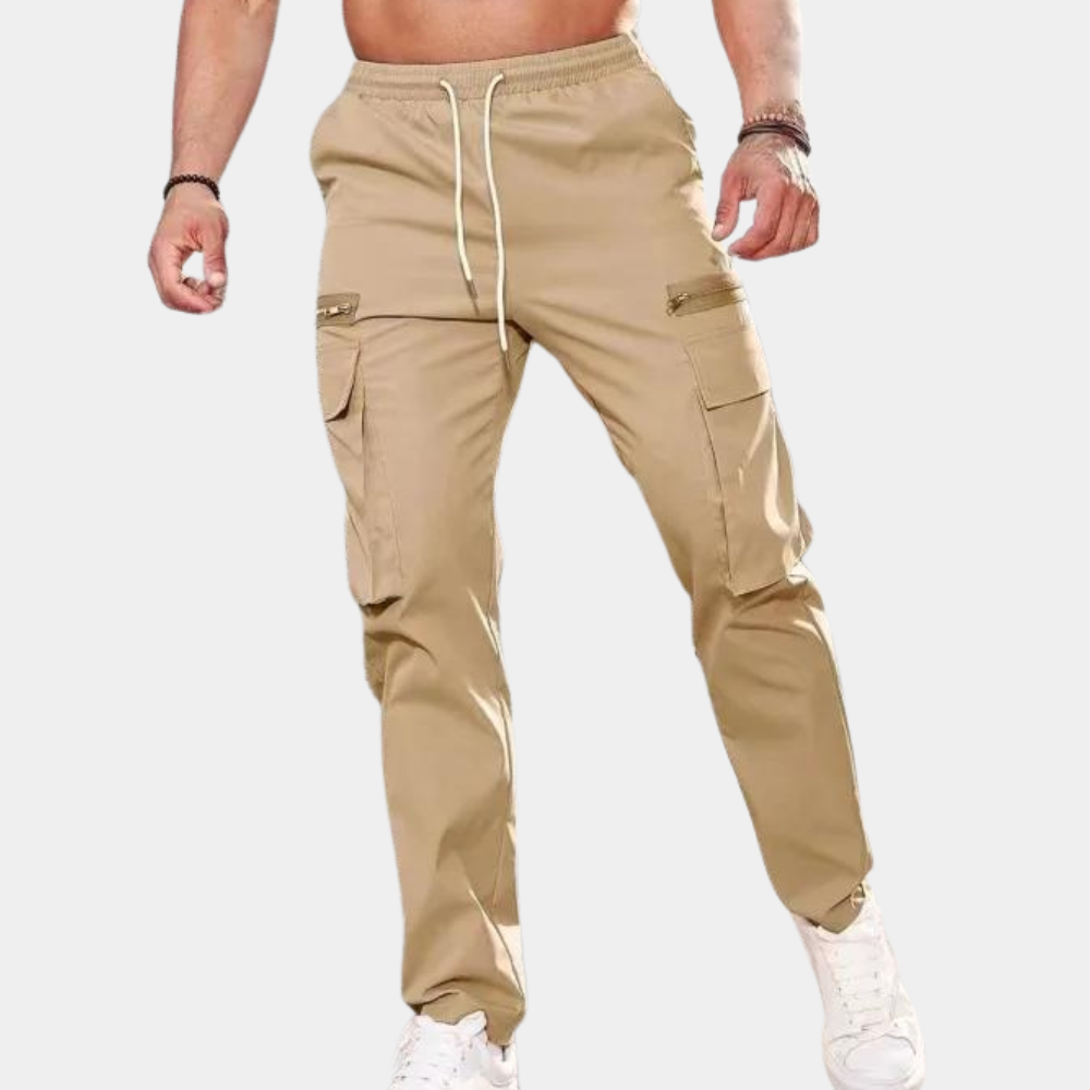 Trendy heren cargobroek – moderne pasvorm met functionele zakken en duurzame stof voor een stoere, casual look