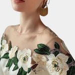 Elegante gebloemde damesblouse – Vrouwelijk en luchtig ontwerp met bloemenprint, perfect voor lente- en zomerdagen of een chique daglook.