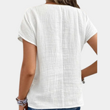 Elegante Zomerse Damestop – Stijlvol, Lichtgewicht en Perfect voor Warme Zomerdagen.