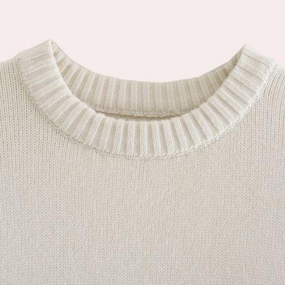 Aaliyah – Chique en comfortabele oversized damestrui – Trendy en warme trui met een losse pasvorm, ideaal voor een casual maar stijlvolle look in elk seizoen. Perfect voor dagelijkse outfits en relaxte momenten.