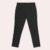 Viktor vintage geruite herenbroek – retro geïnspireerde stijl met rechte pasvorm en zachte stof voor een klassieke, tijdloze look