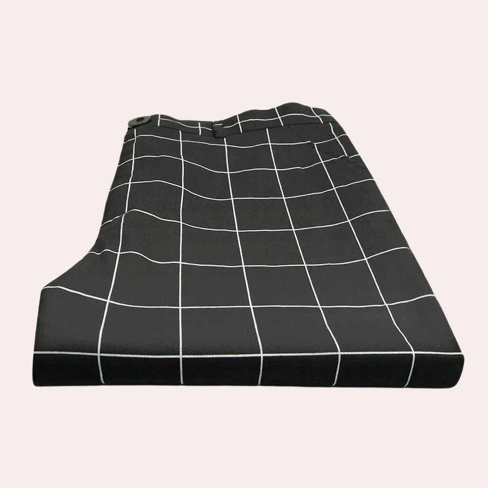 Florian zomer chino voor heren – elegante slim fit broek van lichtgewicht katoen, perfect voor formele en stijlvolle zomerdagen