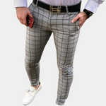 Florian zomer chino voor heren – elegante slim fit broek van lichtgewicht katoen, perfect voor formele en stijlvolle zomerdagen