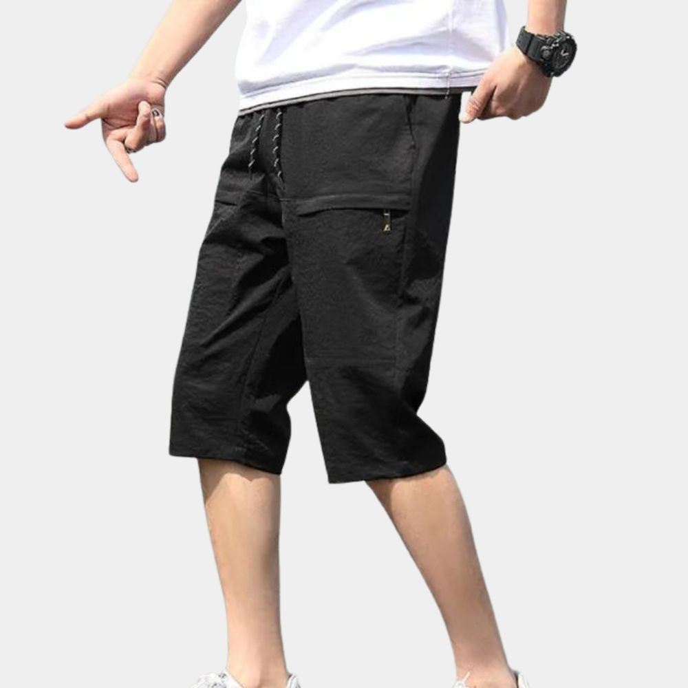 Aleksander heren cargoshorts – casual zomershort met comfortabele pasvorm, meerdere zakken en stijlvolle utility-look