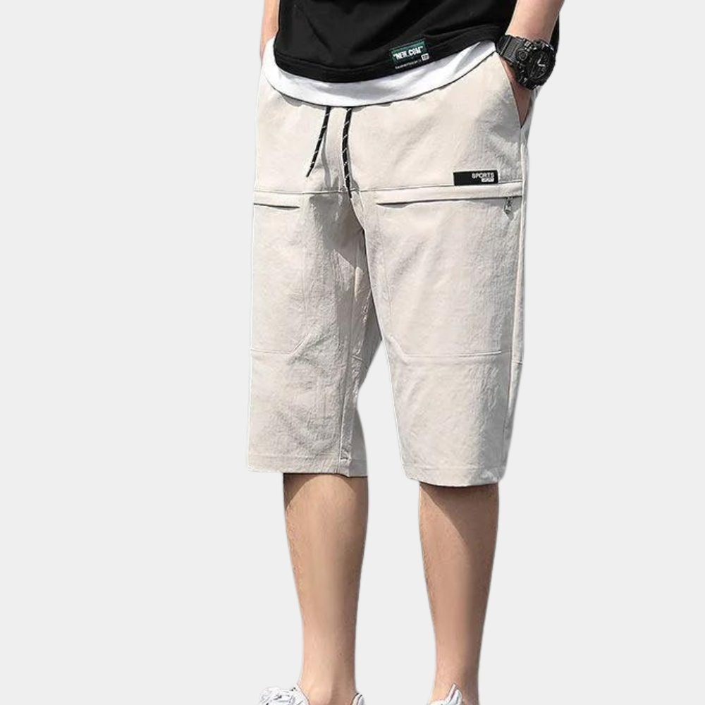 Aleksander heren cargoshorts – casual zomershort met comfortabele pasvorm, meerdere zakken en stijlvolle utility-look