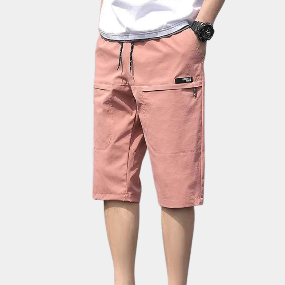 Aleksander heren cargoshorts – casual zomershort met comfortabele pasvorm, meerdere zakken en stijlvolle utility-look