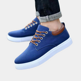 Stijlvolle zomerse herenschoenen van ademend, lichtgewicht materiaal met comfortabele pasvorm en modern, elegant design.