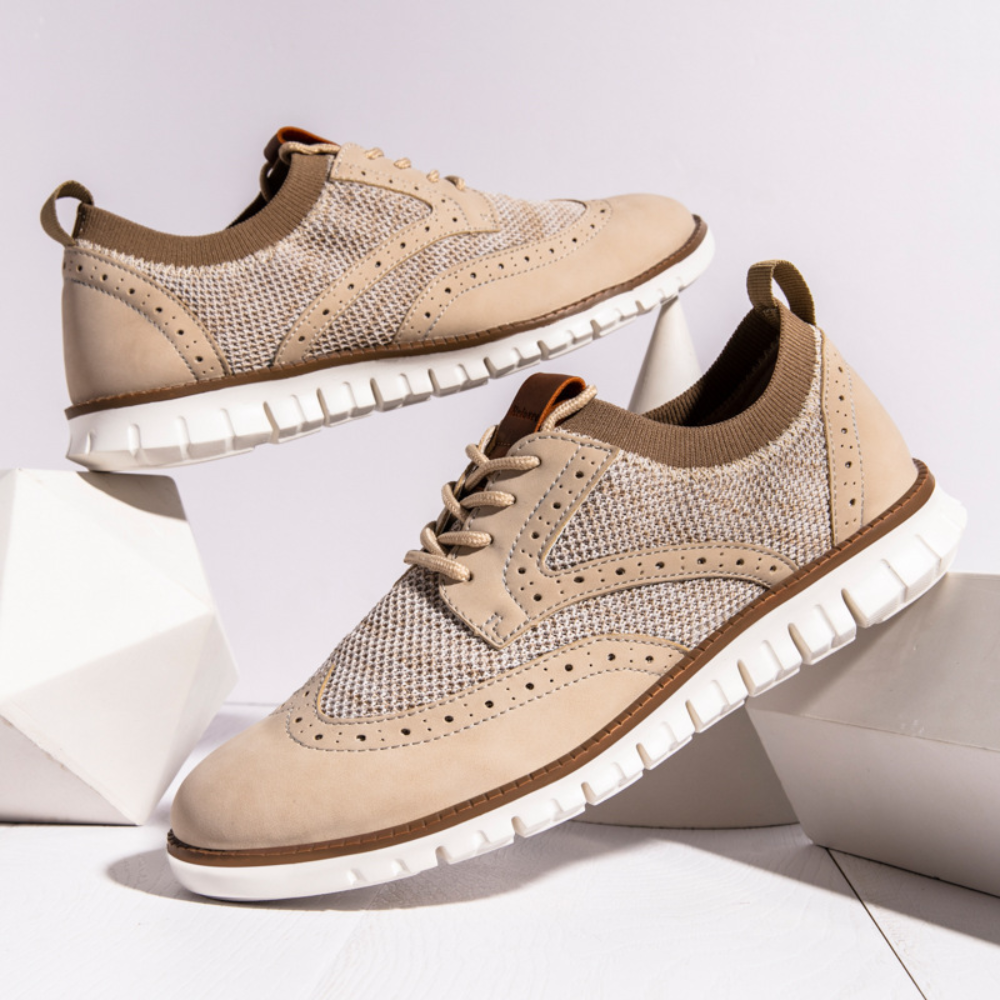 Ademende en stijlvolle herenschoenen – Comfortabel, luchtig ontwerp voor de warme dagen, met een trendy uitstraling en uitstekende pasvorm voor dagelijks gebruik.