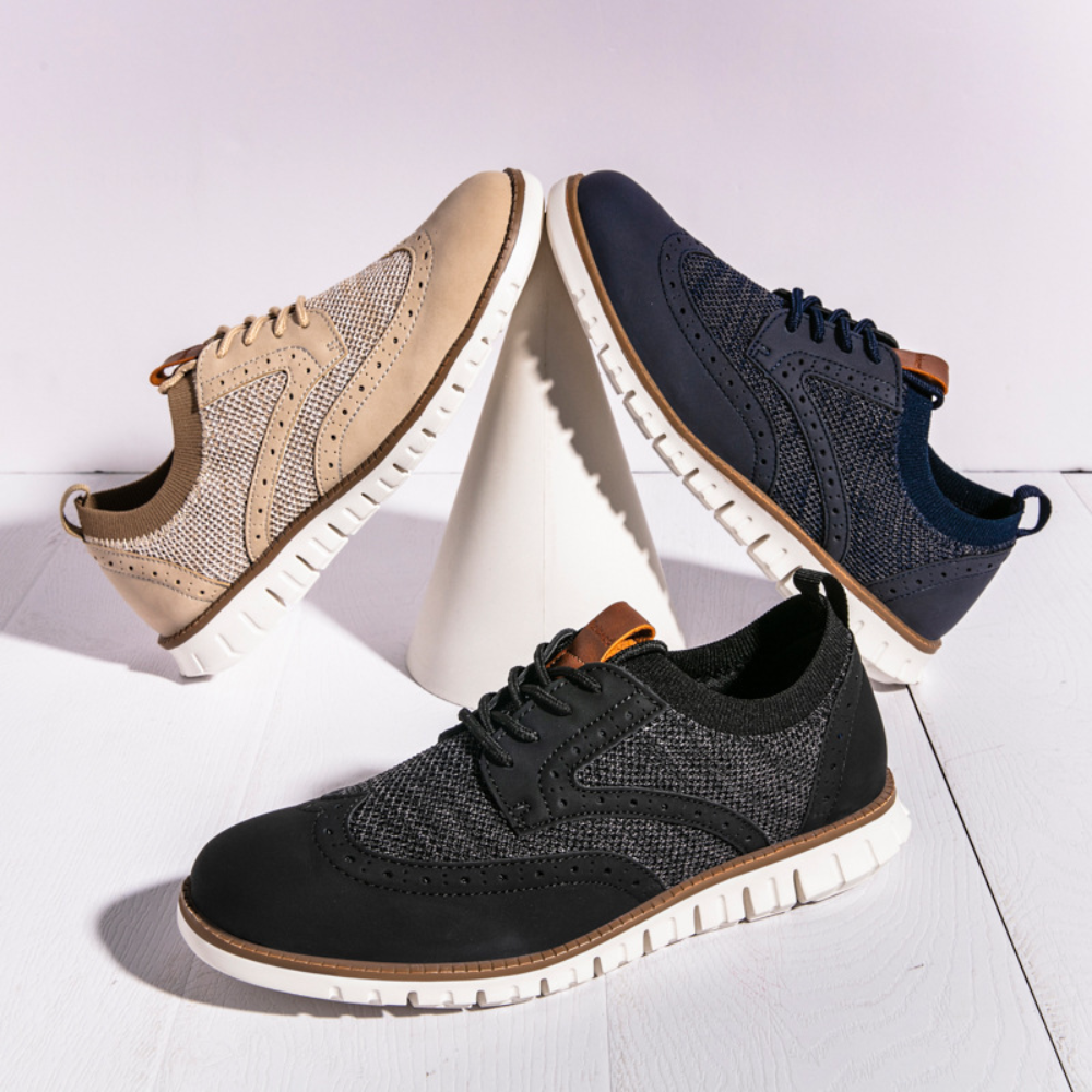 Ademende en stijlvolle herenschoenen – Comfortabel, luchtig ontwerp voor de warme dagen, met een trendy uitstraling en uitstekende pasvorm voor dagelijks gebruik.