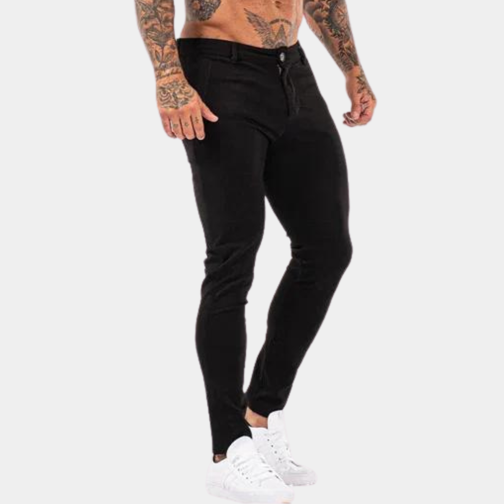 Moderne relaxed fit herenbroek – luchtige pasvorm, minimalistisch design en ideaal voor stijlvolle comfortlooks
