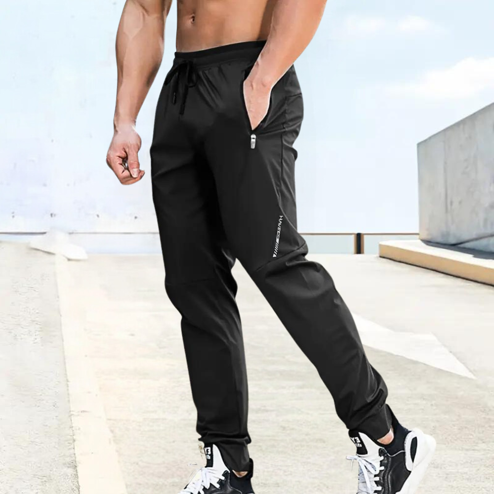 Thiago luchtige casual sportbroek voor heren – ademend, lichtgewicht materiaal met comfortabele pasvorm, ideaal voor actieve zomerdagen