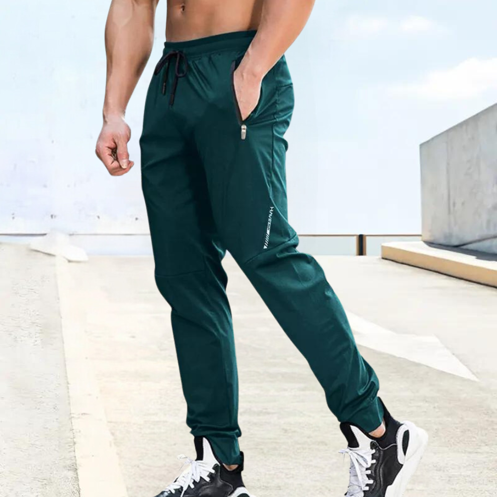 Thiago luchtige casual sportbroek voor heren – ademend, lichtgewicht materiaal met comfortabele pasvorm, ideaal voor actieve zomerdagen