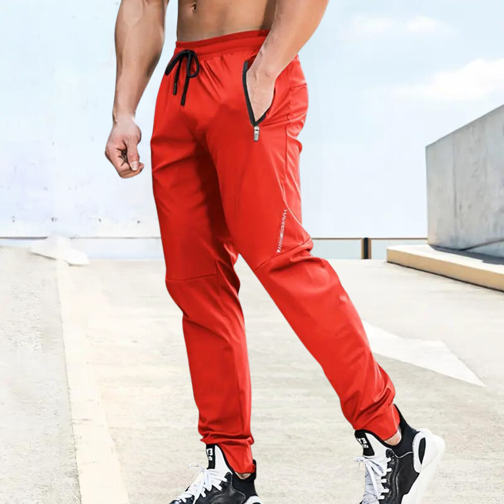 Thiago luchtige casual sportbroek voor heren – ademend, lichtgewicht materiaal met comfortabele pasvorm, ideaal voor actieve zomerdagen