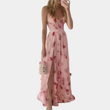 Annabelle tijdloze en elegante damesjurk voor de zomer van lichte, ademende stof met flatterende pasvorm en verfijnd design.