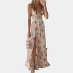 Annabelle tijdloze en elegante damesjurk voor de zomer van lichte, ademende stof met flatterende pasvorm en verfijnd design.