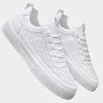Jiri lichtgewicht en comfortabele zomerse herensneakers van ademend materiaal met flexibele zool en moderne, sportieve uitstraling.