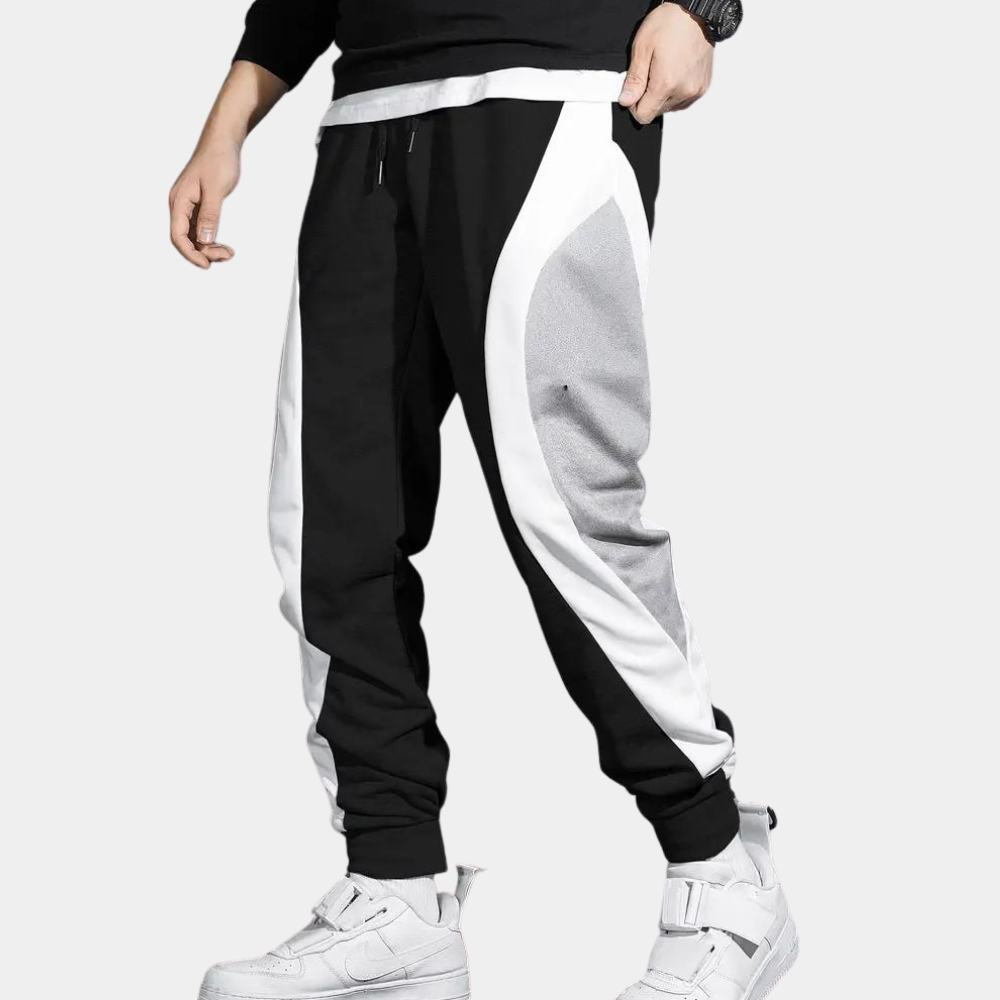 Filimon casual heren jogger – zachte stof met moderne, slanke pasvorm voor dagelijks comfort en stijlvolle looks