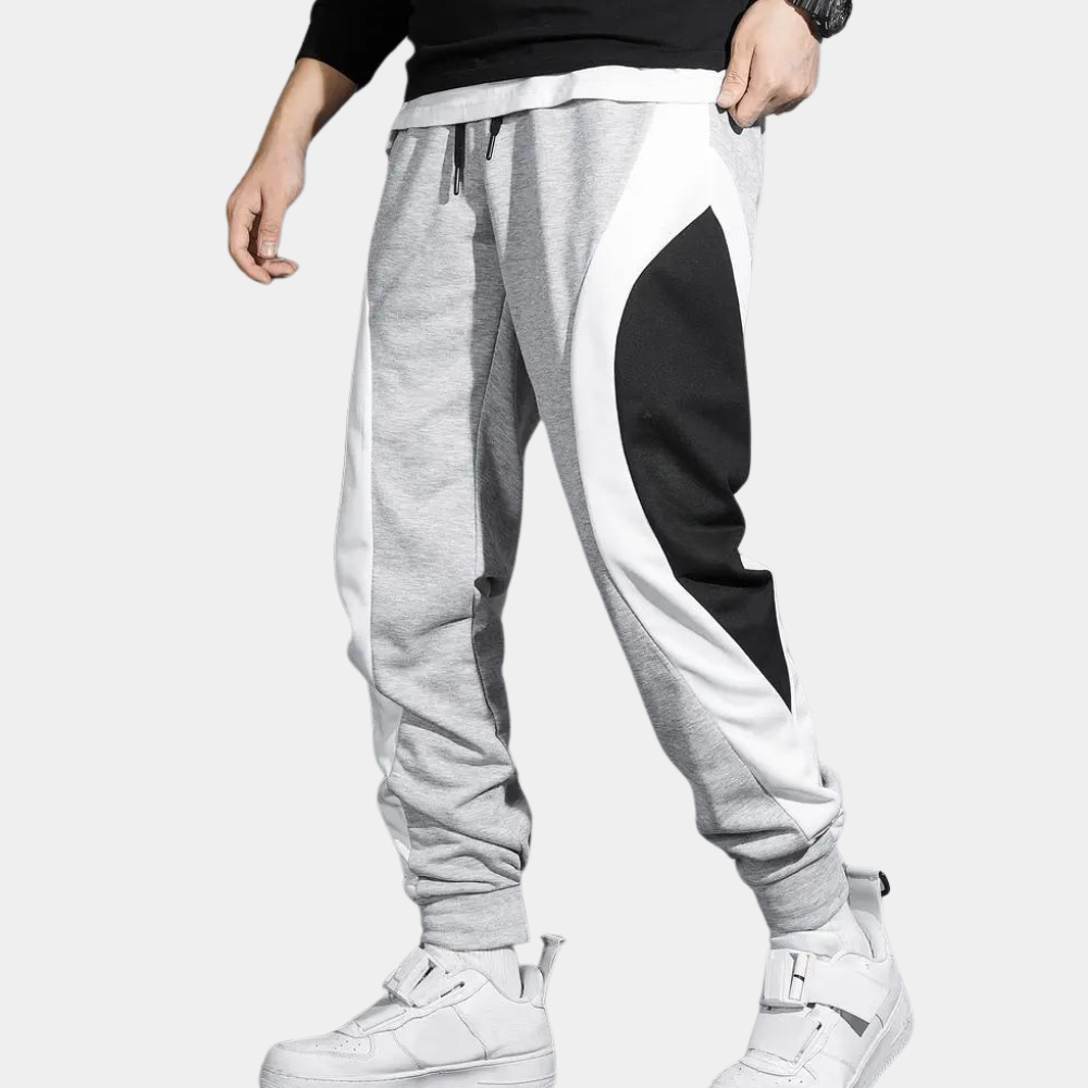 Filimon casual heren jogger – zachte stof met moderne, slanke pasvorm voor dagelijks comfort en stijlvolle looks