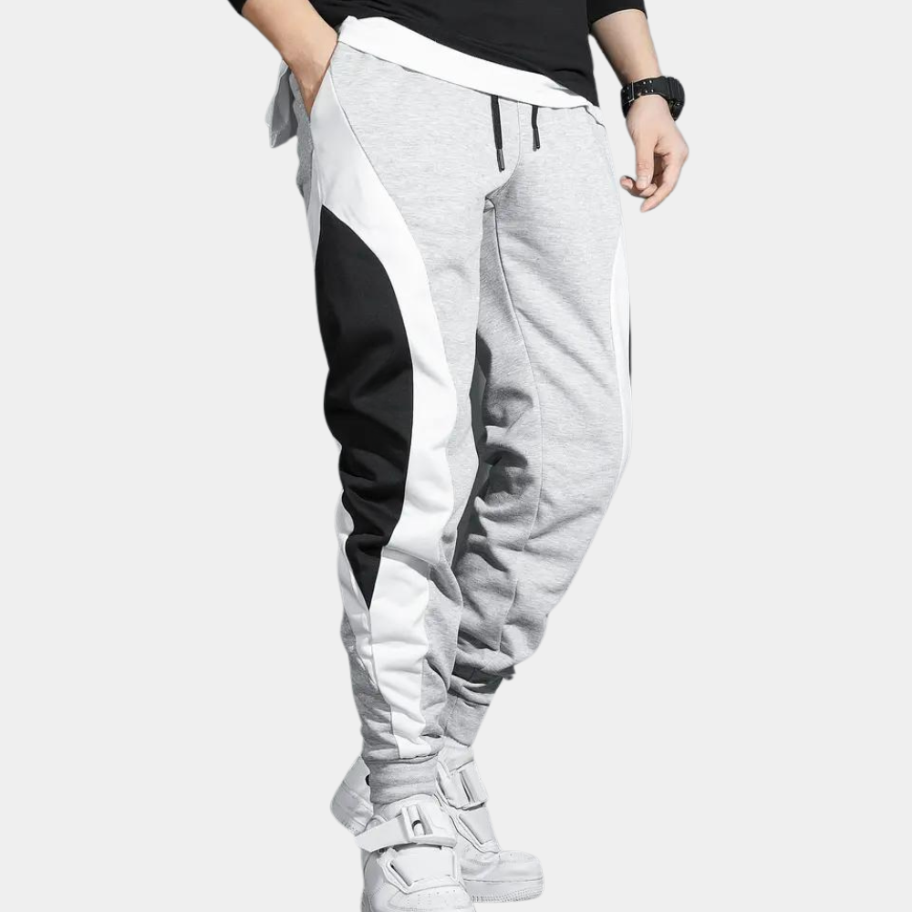 Filimon casual heren jogger – zachte stof met moderne, slanke pasvorm voor dagelijks comfort en stijlvolle looks