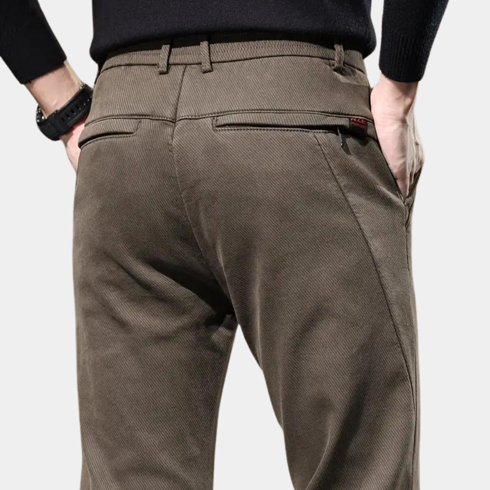 Adalgiso semi-formele skinny broek – strakke pasvorm van hoogwaardig materiaal, ideaal voor zakelijke en stijlvolle gelegenheden
