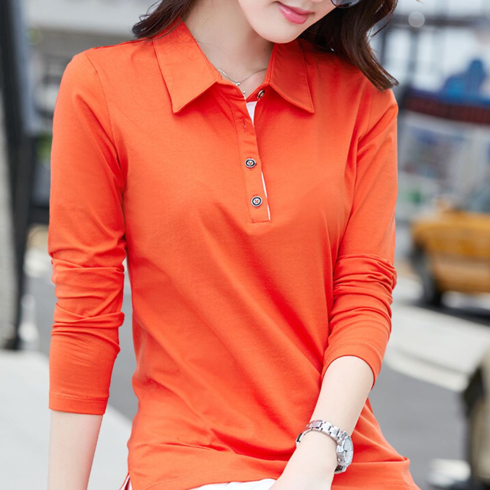 Denica – Casual zomers damest-shirt in lichte stof, ideaal voor een comfortabele en relaxte zomerstijl.