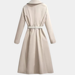 Aurembiaix luxe dames trenchcoat met elegante riem, perfect voor een stijlvolle zomerlook.