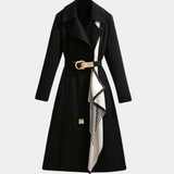 Aurembiaix luxe dames trenchcoat met elegante riem, perfect voor een stijlvolle zomerlook.