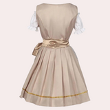 Elegante Dirndl Jurk met Tule Mouwen