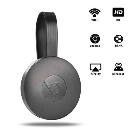 Chromecast draadloze videostreamer – Stream eenvoudig films, series en muziek naar je tv in hoge kwaliteit. Ondersteunt 4K en HD-weergave, compatibel met smartphones, tablets en laptops. Ideaal voor een naadloze entertainmentervaring thuis.