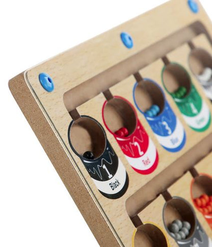 MagneticMaze Montessori – kleur- en nummer doolhof speelgoed voor educatief plezier, helpt kinderen bij het ontwikkelen van cognitieve vaardigheden en hand-oogcoördinatie.